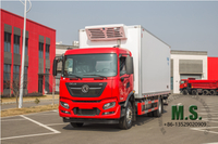 Полная масса 220 л.с., полная масса 15,5 тонны Dongfeng Рефрижераторный грузовик_yuchai Поддержка двигателя Евро-6 7,3 метра_Заводская цена Прямая продажа от производителя