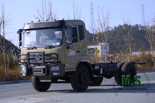 Полная масса 210 л.с., полная масса 18 тонн, современная кабина Dongfeng Шасси грузового автомобиля 4x2_Двигатель Weichai, преодолеваемый подъем 60 %, экономичный, тяжелый режим работы_Прямое производство от производителя