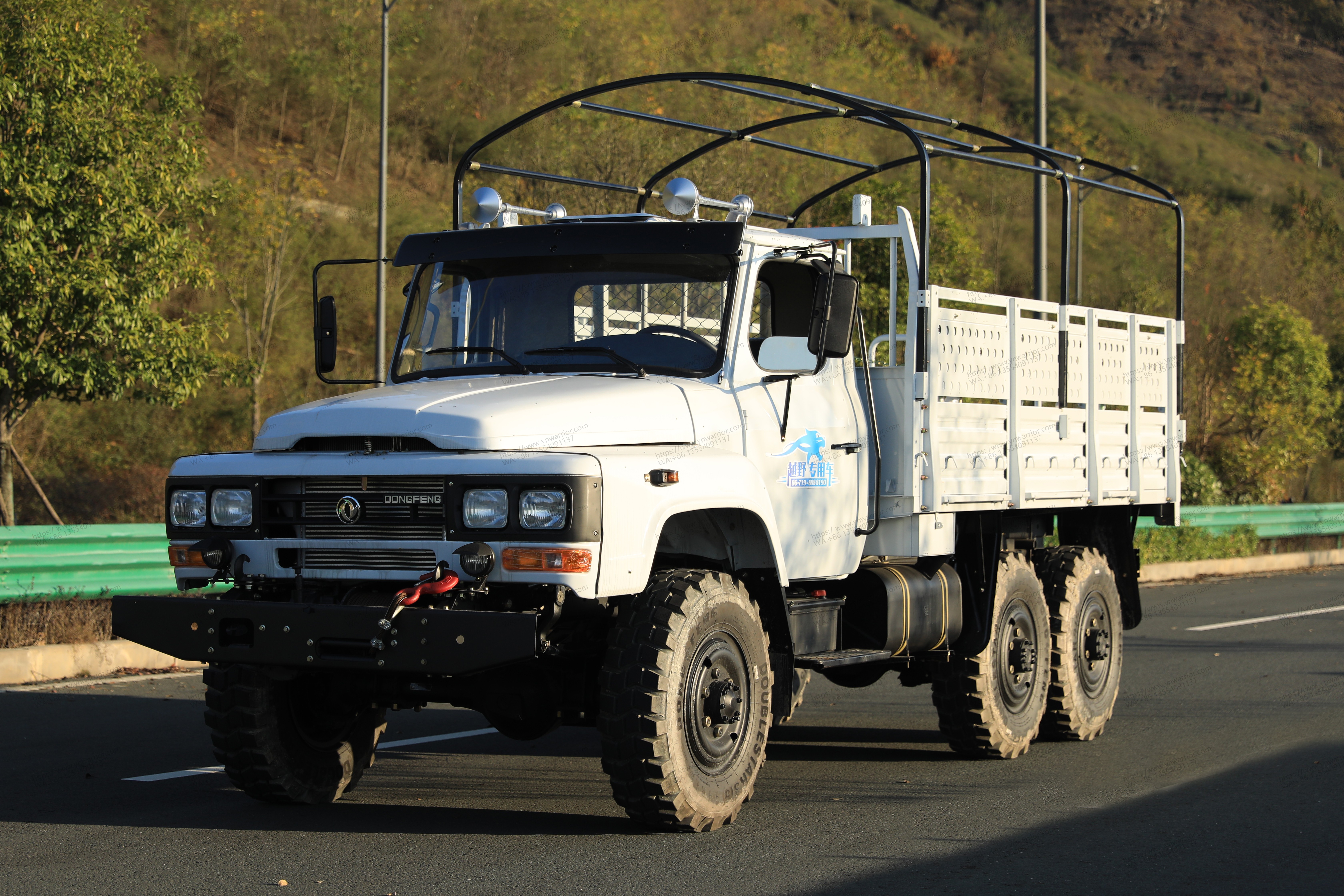 Донгфенг 6x6 внедорожный грузовой грузовик 