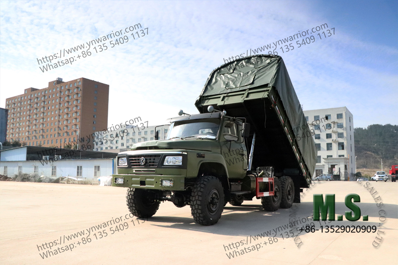 шасси Dongfeng Военный грузовик, 6x6 