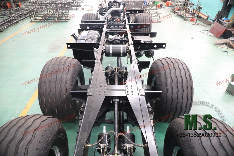 шасси 6x6 напрямую от производителя Внедорожное массивное перекатное шасси 