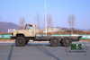 260 л.с., 26 тонн. Полная масса 6x6 Внедорожный грузовик Dongfeng Шасси с кабиной_С ВОМ, передней электрической лебедкой, двигателем Cummins с механическим впрыском, защитной решеткой на фонарях, для буровой машины