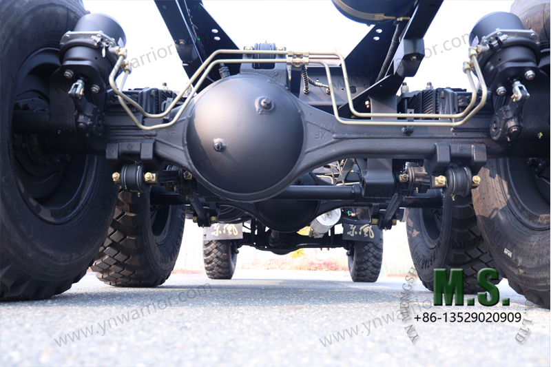 Dongfeng 11-тонный грузовик повышенной проходимости 6x6 с одним задним колесом ось повышенной проходимости с задним колесом 