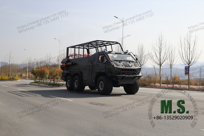 6x6 desert cruiser bus for tourism 