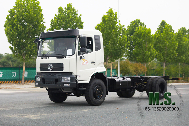 210-сильное 15-тонное шасси с грузовым весом с кабиной Dongfeng Cargo Truck_customized Колочная база, двигатель Cummins, кондиционер, запасное колес
