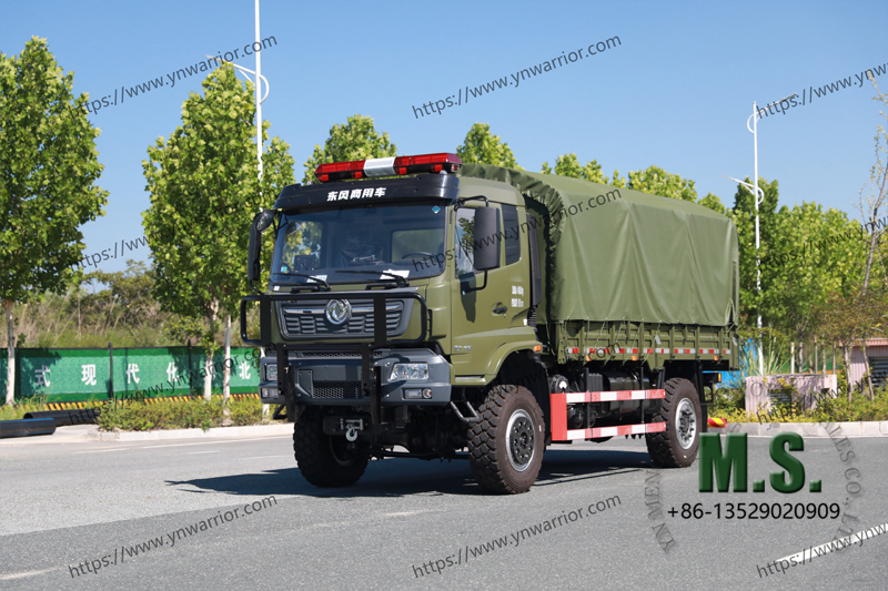 Dongfeng 4x4 Реальные кадры грузовика 