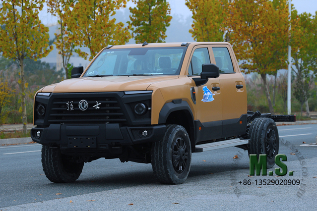 320 л.с., 6 тонн. Полная масса Евро-6. Выбросы 4x4 Off-road M-hero Mengshi Ms600_Передняя&задняя независимая подвеска, автоматическая коробка передач, бывшее военное шасси, улучшенная геометрия.