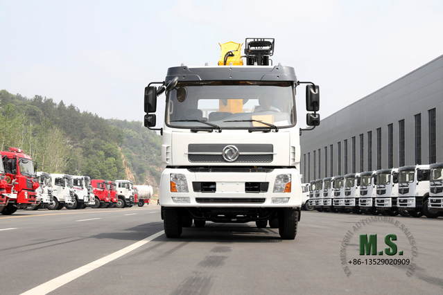 Dongfeng 10-тонный грузовик XCMG с модификацией шасси Crane_Truck_Dongfeng Специальный грузовик 4×2
