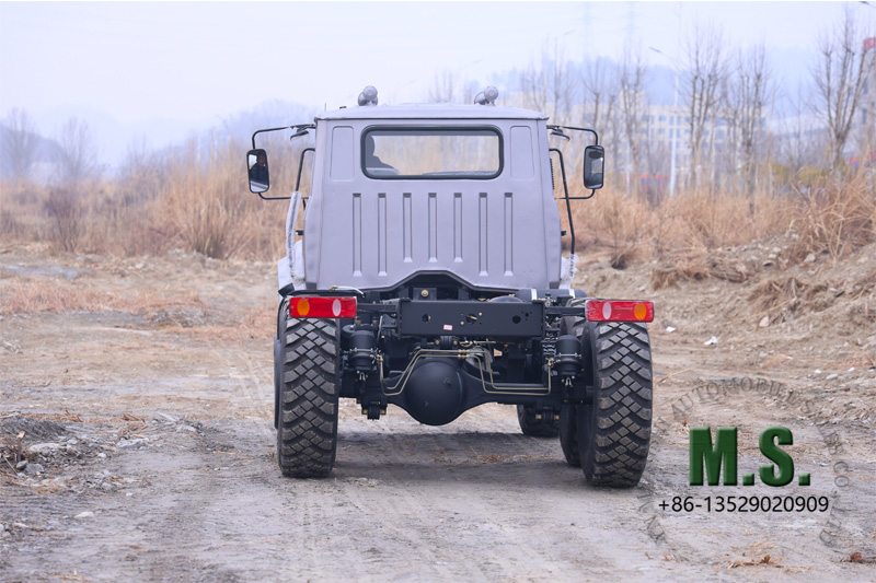 Экономичный прочный грузовик с односкатной кабиной 6x6 подходит для неосвоенных территорий 